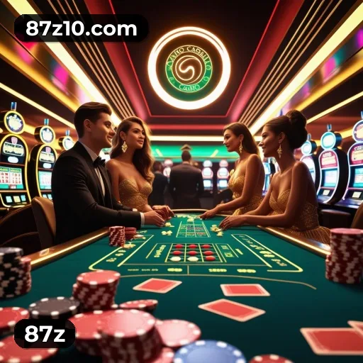 Aplicativo móvel 87z para iOS e Android
